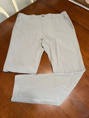 Free Fly Pants Mens XL Latitude Gray Lightweight Athletic Outdoor Gorp Core Camp